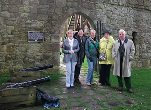 Main Entrance to Loch Leven Castle